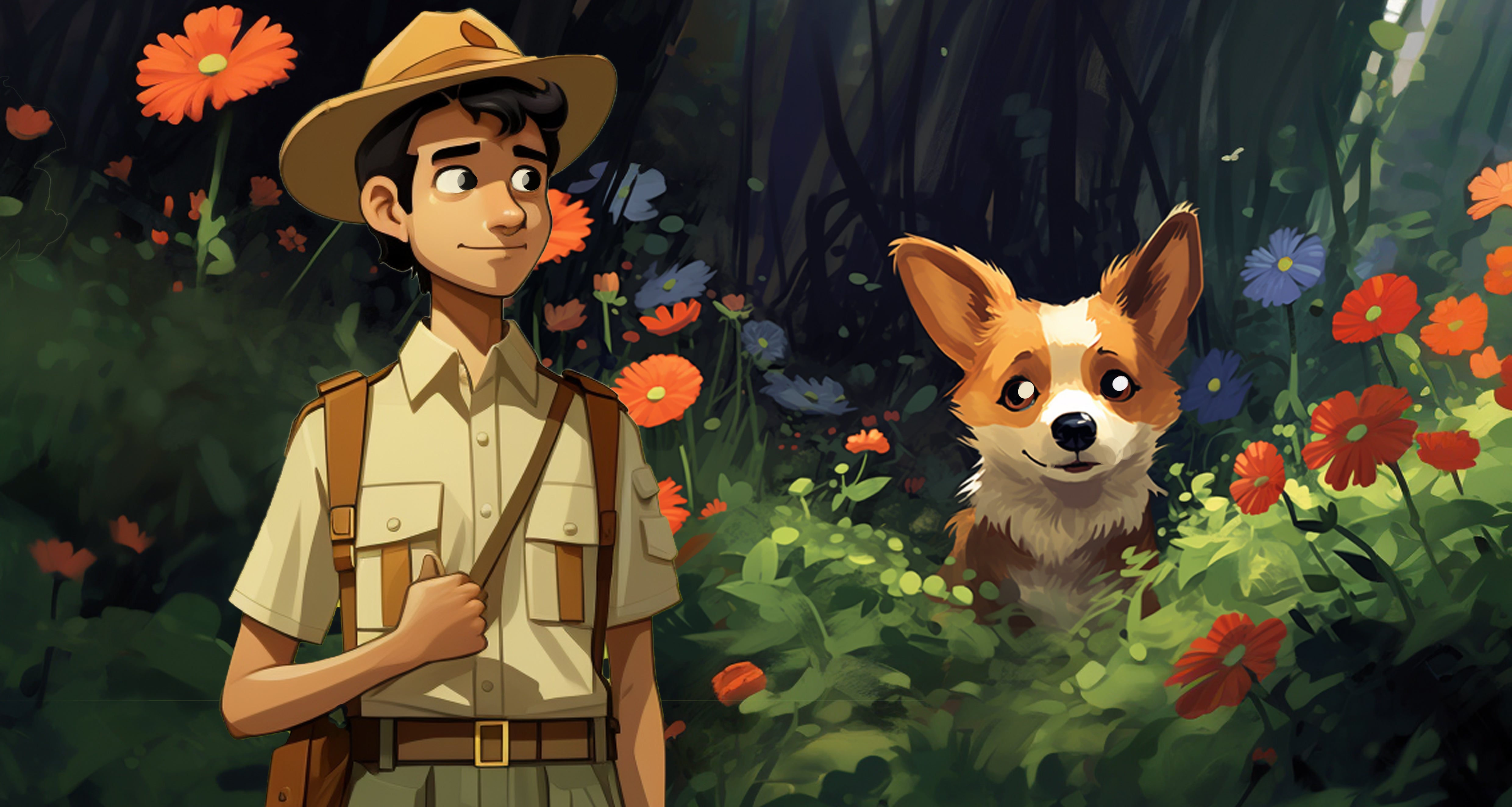 Der Hund und der Parkwächter