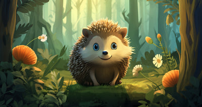 Der Igel und der verlassene Garten