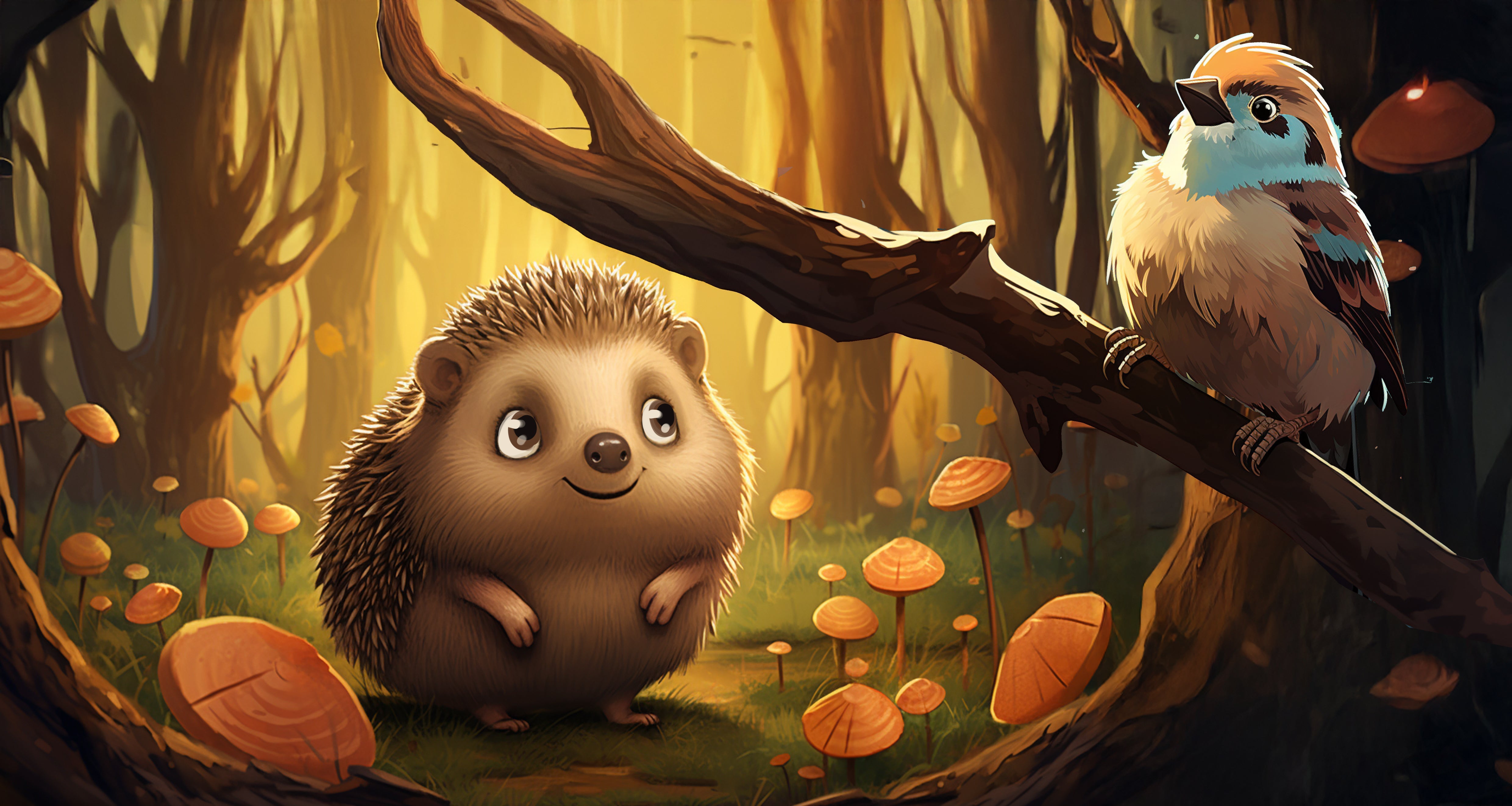 Der Spatz und der Igel