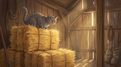 Die Katze, die in der Scheune wohnte
