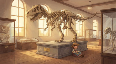 Nachts im Dinosaurier-Museum