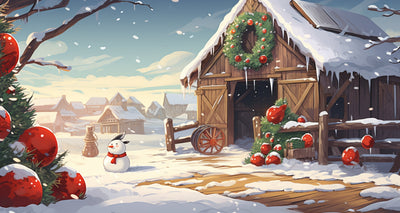 Weihnachten auf dem Bauernhof
