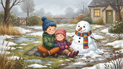 Der Schneemann, der bleiben wollte