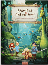 Buchcover: Ritter Emil & Zauberer Henry - Band 3: Die Zeitreise zu den Dinosauriern