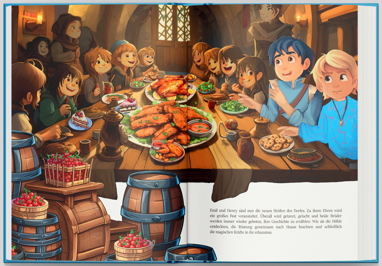 Ritter Emil & Zauberer Henry - Band 1: Die magische Rüstung der Drachenfelsen