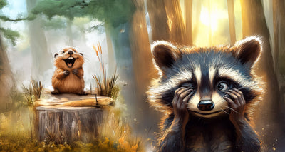 Der Biber und der Waschbär