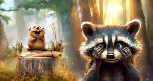 Der Biber und der Waschbär