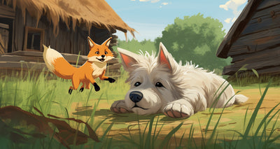 Der alte Hund und der junge Fuchs