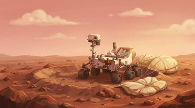 Der Roboter, der allein auf dem Mars war