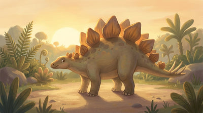 Der Stegosaurus und der Sonnenplatz