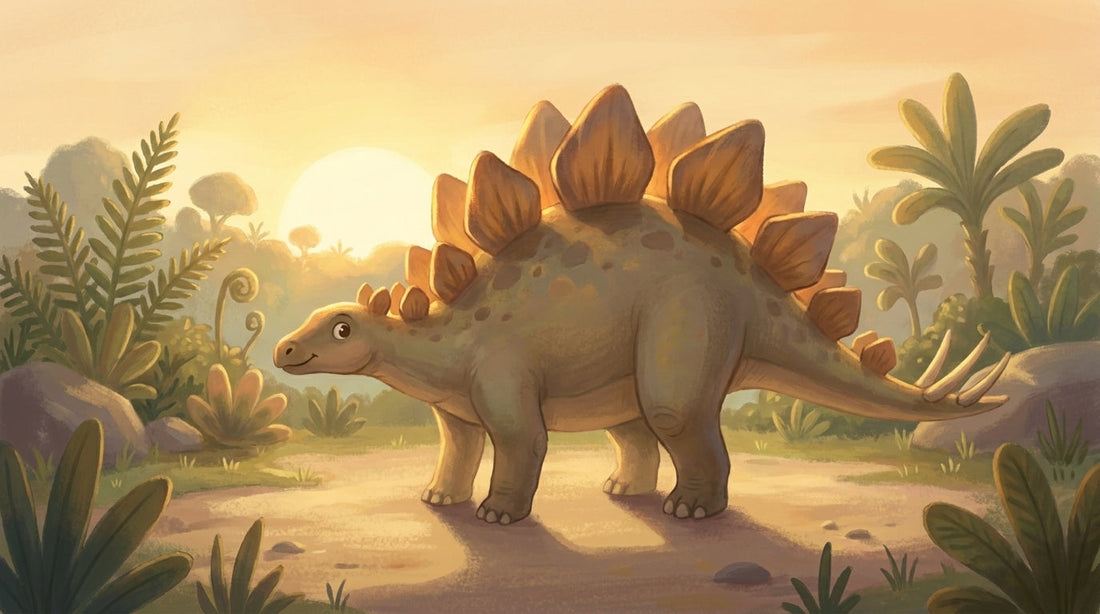 Der Stegosaurus und der Sonnenplatz