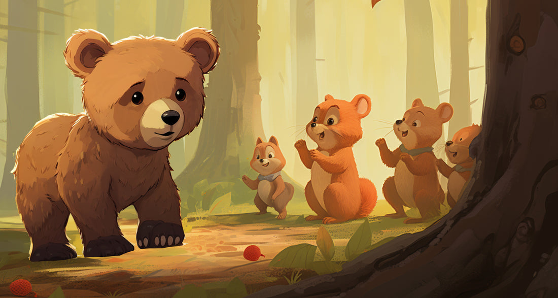 Der kleine Bär und der Herbstwald