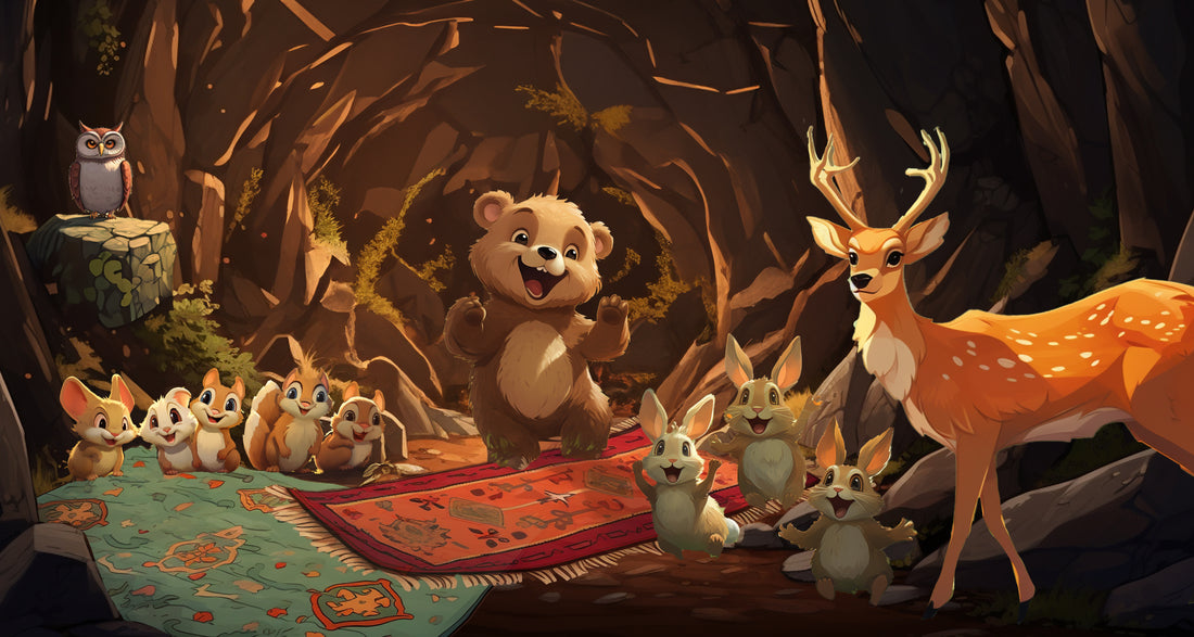 Der kleine Bär und der Herbstwald