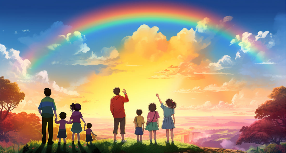 Das Geheimnis hinter dem Regenbogen
