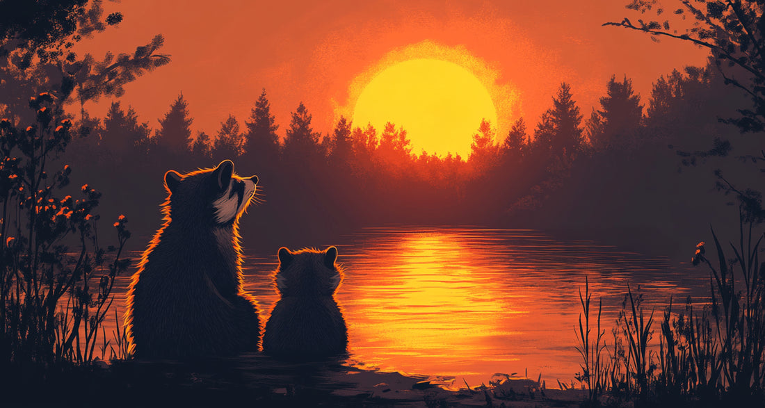 Der Biber und der Waschbär
