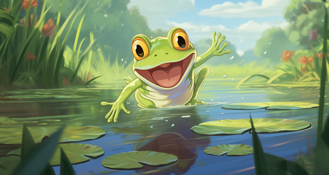 Der Igel und der Frosch