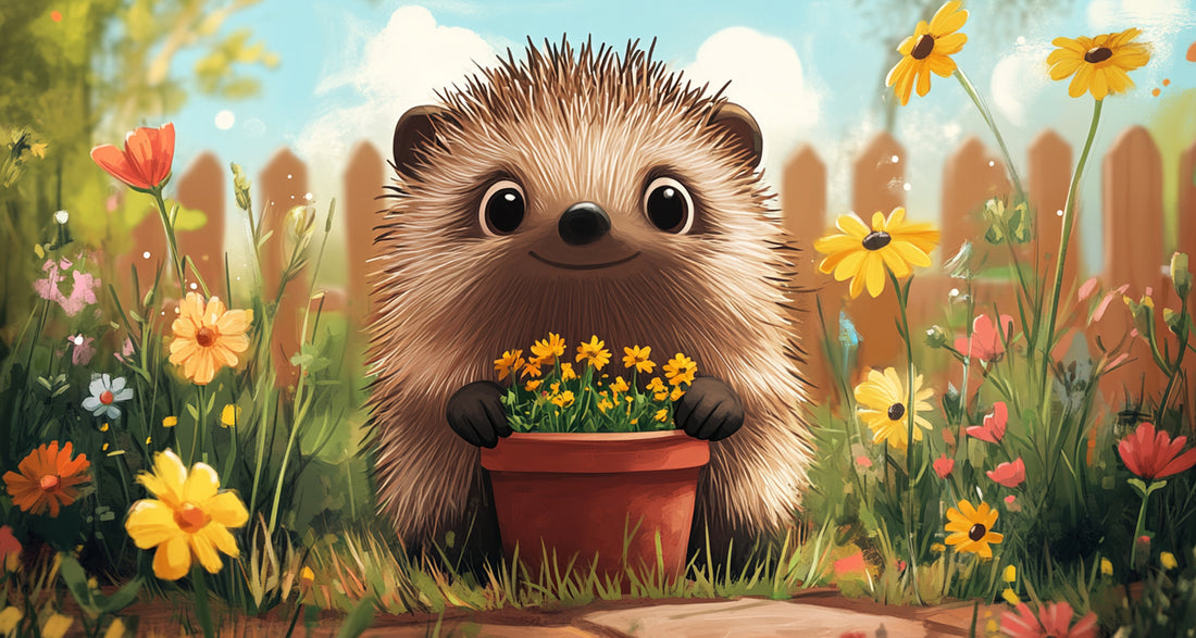 Der Igel und der verlassene Garten