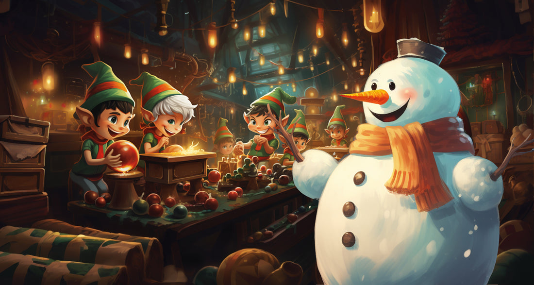 Der Schneemann, der Weihnachten rettete