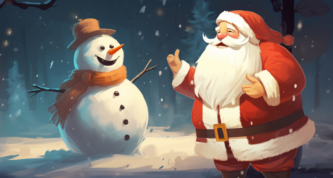 Der Schneemann, der Weihnachten rettete