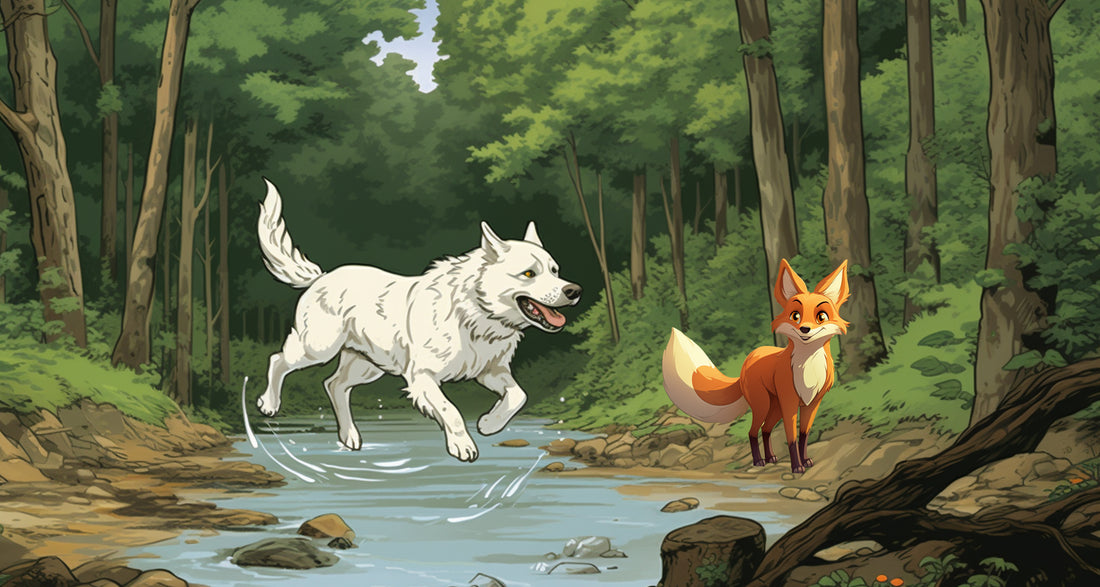 Der alte Hund und der junge Fuchs