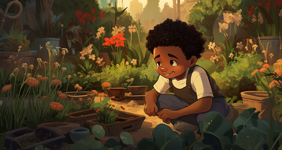Der kleine Gärtner und das Wunder der Natur
