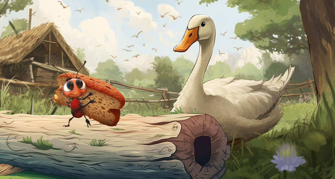 Die Ameise und die Gans