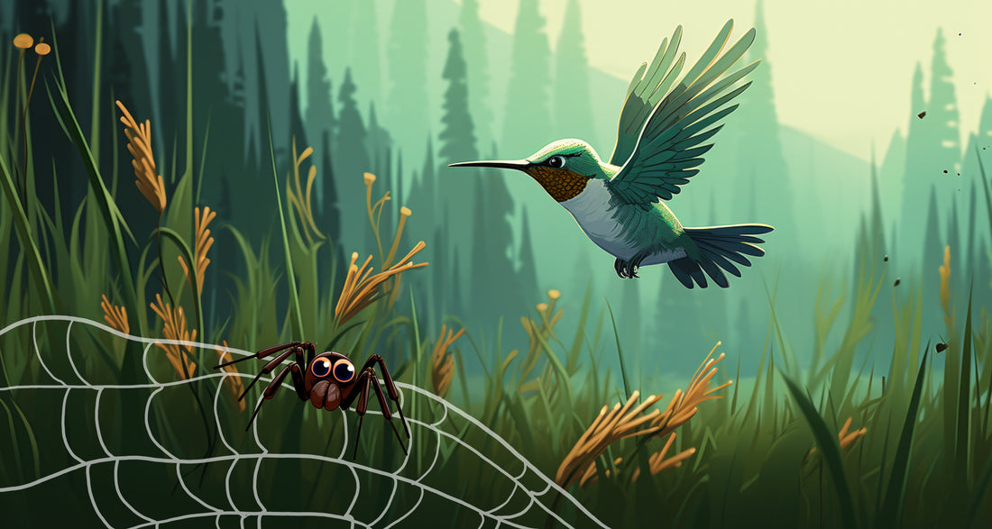 Die Spinne und der Kolibri