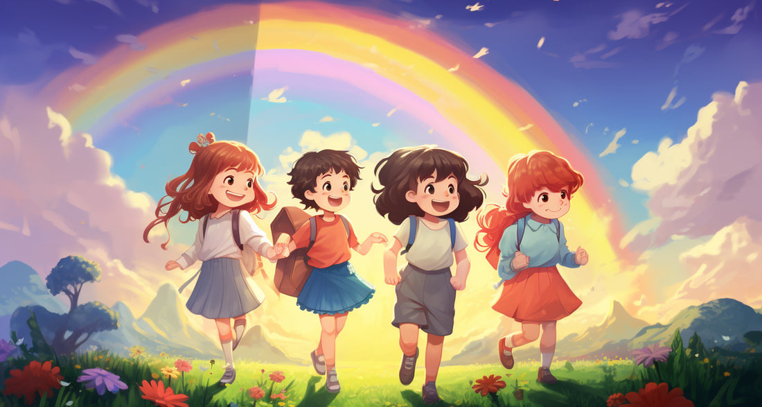 Die mutigen Entdecker des Regenbogens
