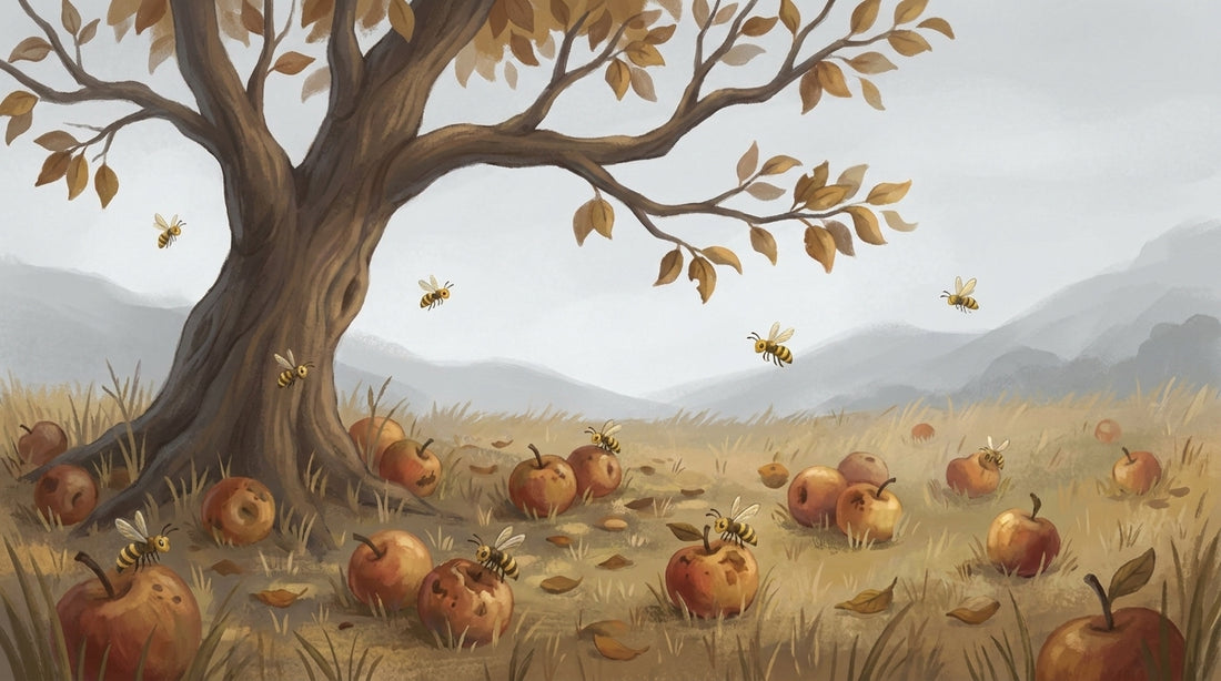 Im Herbst liegt alles am Boden