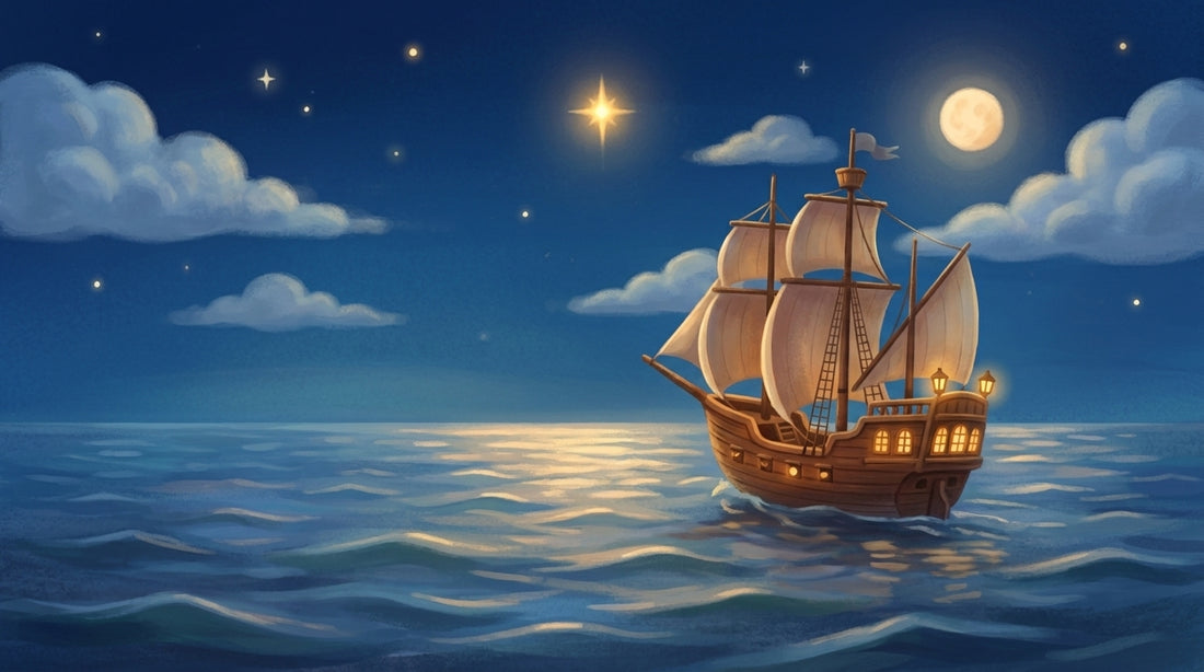 Nach dem Polarstern navigieren
