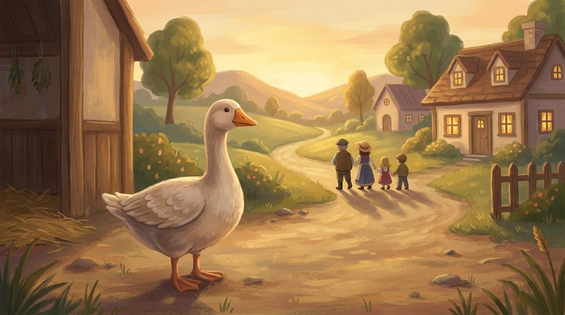 Die Gänse haben nie erfahren, wie wichtig sie waren