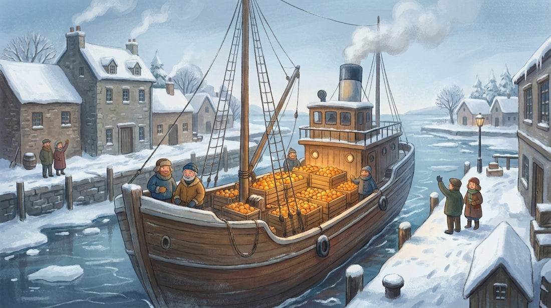 Früher kamen sie mit dem Schiff