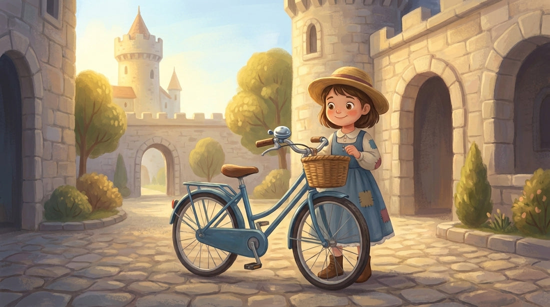 Lu und das neue blaue Fahrrad