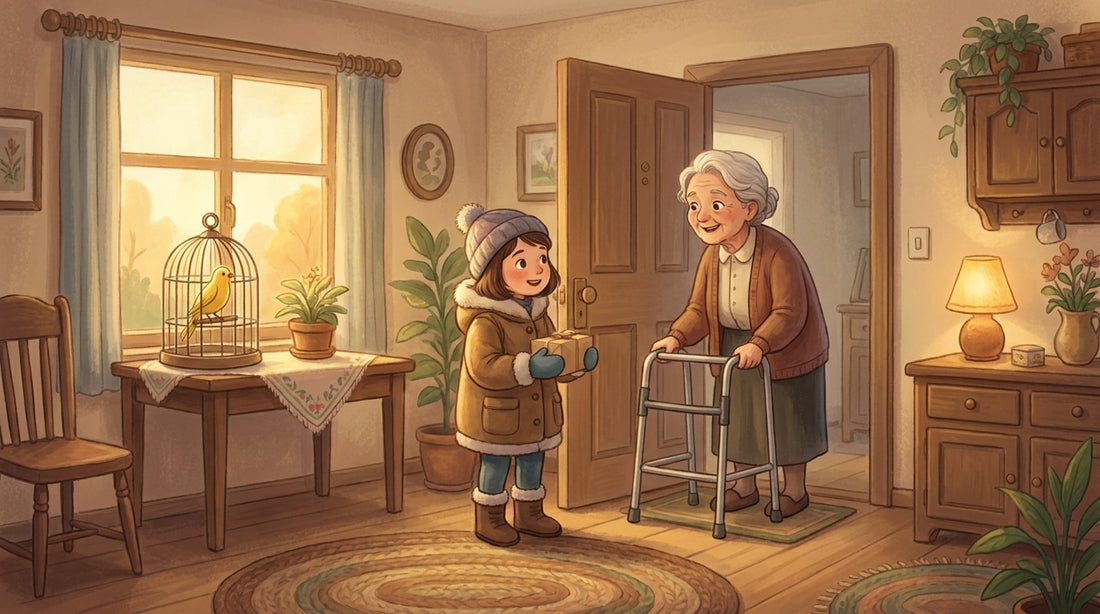 Ida klingelt bei Frau Kummerow