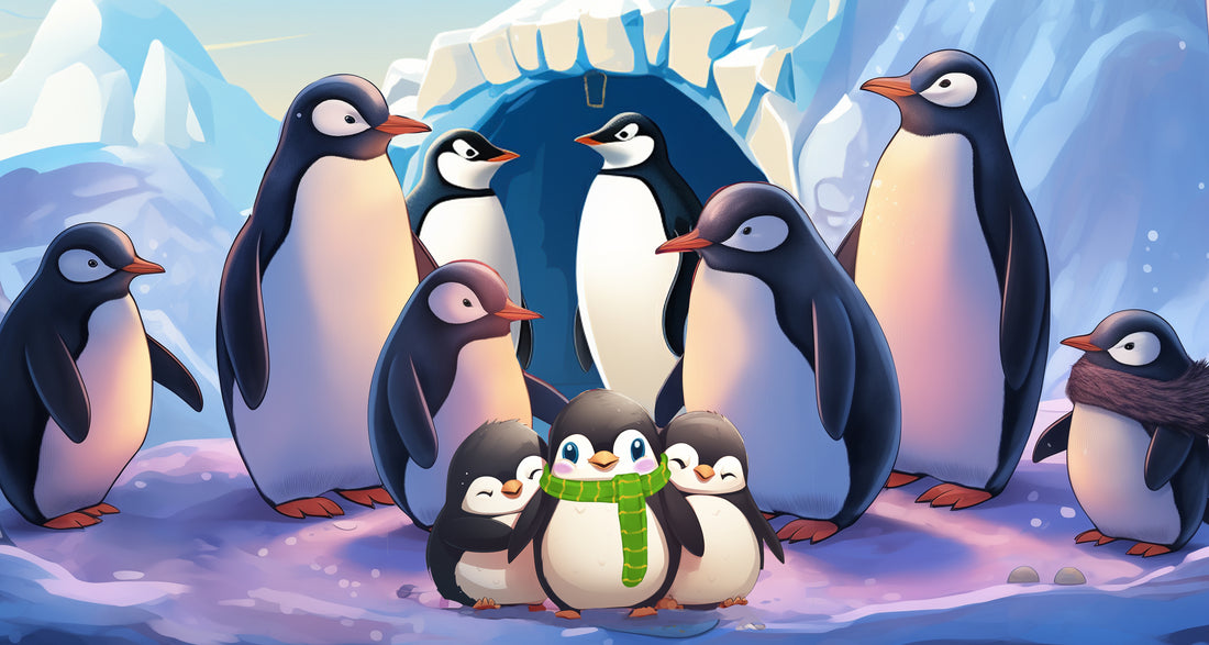 Der kleine Pinguin und das Polarlicht
